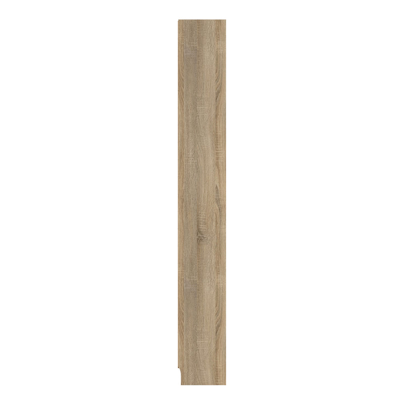 Basic Tall Wide Bookcase (4 Shelves) – Oak – image 4