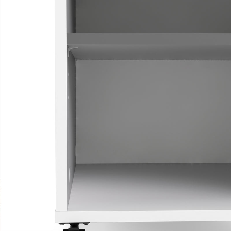 Function Plus Mobile File Cabinet 2 Drawers 1 Shelf – image 11