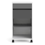 Function Plus Mobile File Cabinet 2 Drawers 1 Shelf – image 2