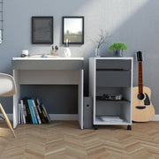 Function Plus Mobile File Cabinet 2 Drawers 1 Shelf – image 7
