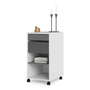Function Plus Mobile File Cabinet 2 Drawers 1 Shelf – image 9