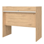 Function Plus Desk 2 Drawers In Jackson – Hickory Oak – image 4