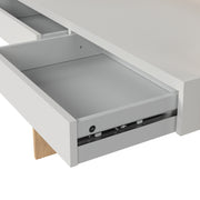 Function Plus Desk 2 Drawers In Jackson – Hickory Oak – image 8