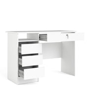 Function Plus 4 Drawer Desk Handleless Drawer in Jackson – White – image 3