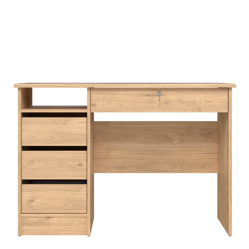 Function Plus 4 Drawer Desk Handleless Drawer in Jackson – Hickory Oak – image 2