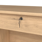 Function Plus 4 Drawer Desk Handleless Drawer in Jackson – Hickory Oak – image 8