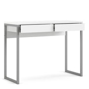 Function Plus Desk 2 Drawers In Jackson – White – image 4