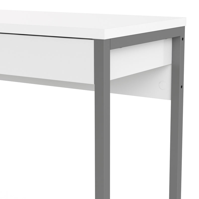 Function Plus Desk 2 Drawers In Jackson – White – image 8
