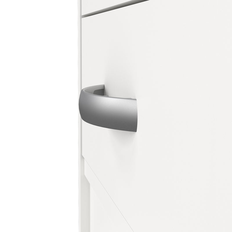 Function Plus Desk 5 Drawers – White – image 8