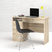 Function Plus Desk 5 Drawers – Oak – image 6
