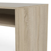 Function Plus Desk Multi Functional Desk with Drawer and 1 Door in White and Oak – image 7