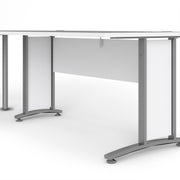 Prima Desk with Steel Legs – White – image 10