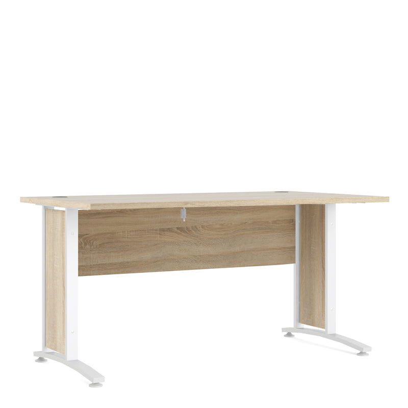 Prima Desk with Legs – Oak – image 1