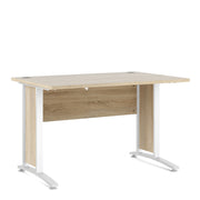 Prima Desk Woodgrain with Legs – Oak – image 1