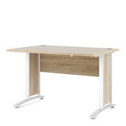 Prima Desk Woodgrain with Legs – Oak – image 2