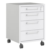 Prima Mobile Cabinet in White – image 1