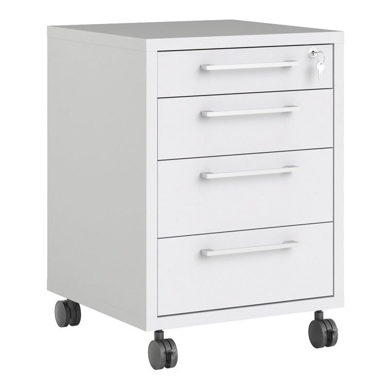 Prima Mobile Cabinet in White – image 1