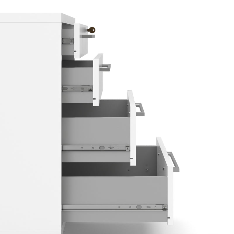 Prima Mobile Cabinet in White – image 12