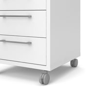Prima Mobile Cabinet in White – image 13