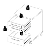 Prima Mobile Cabinet in White – image 15
