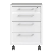 Prima Mobile Cabinet in White – image 2