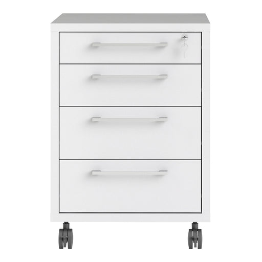Prima Mobile Cabinet in White – image 2