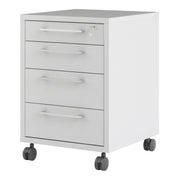 Prima Mobile Cabinet in White – image 3