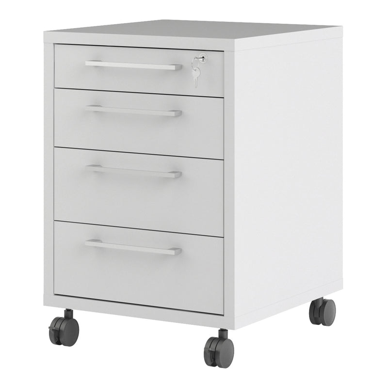 Prima Mobile Cabinet in White – image 3