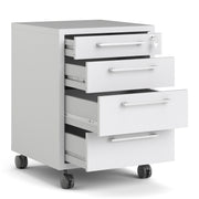 Prima Mobile Cabinet in White – image 4