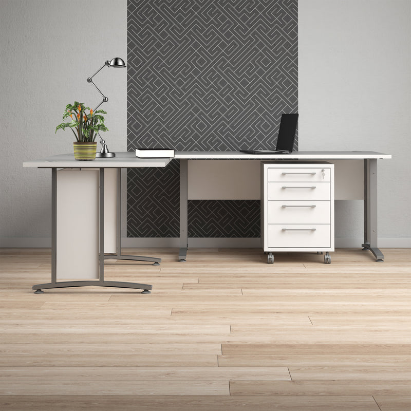 Prima Mobile Cabinet in White – image 6