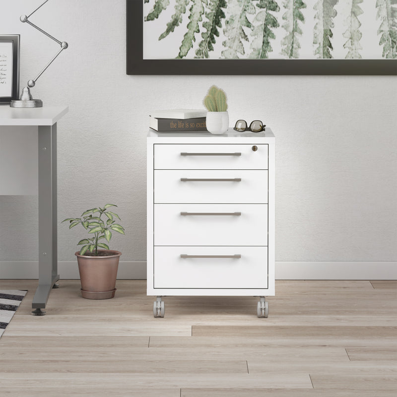 Prima Mobile Cabinet in White – image 7