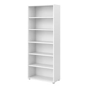 Prima Bookcase 5 Shelves – White – image 3