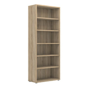 Prima Bookcase 5 Shelves – Oak – image 1