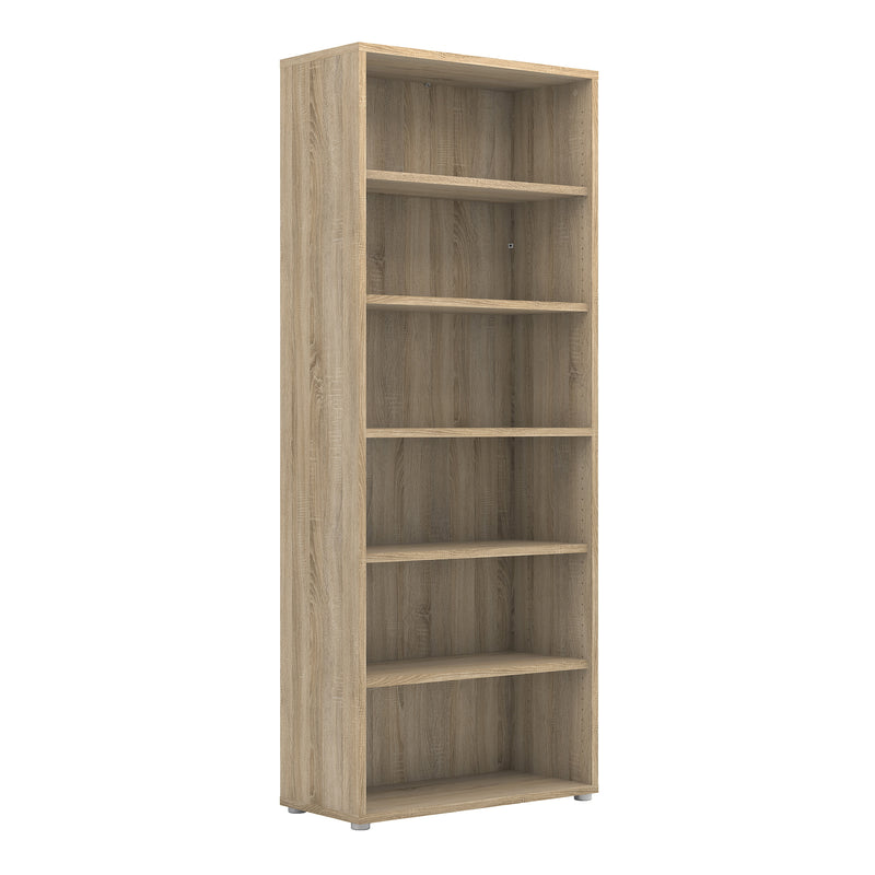 Prima Bookcase 5 Shelves – Oak – image 1