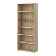 Prima Bookcase 5 Shelves – Oak – image 3