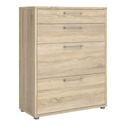 Prima Office Storage with 2 Drawers 2 File Drawers In Oak – image 1