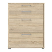 Prima Office Storage with 2 Drawers 2 File Drawers In Oak – image 2