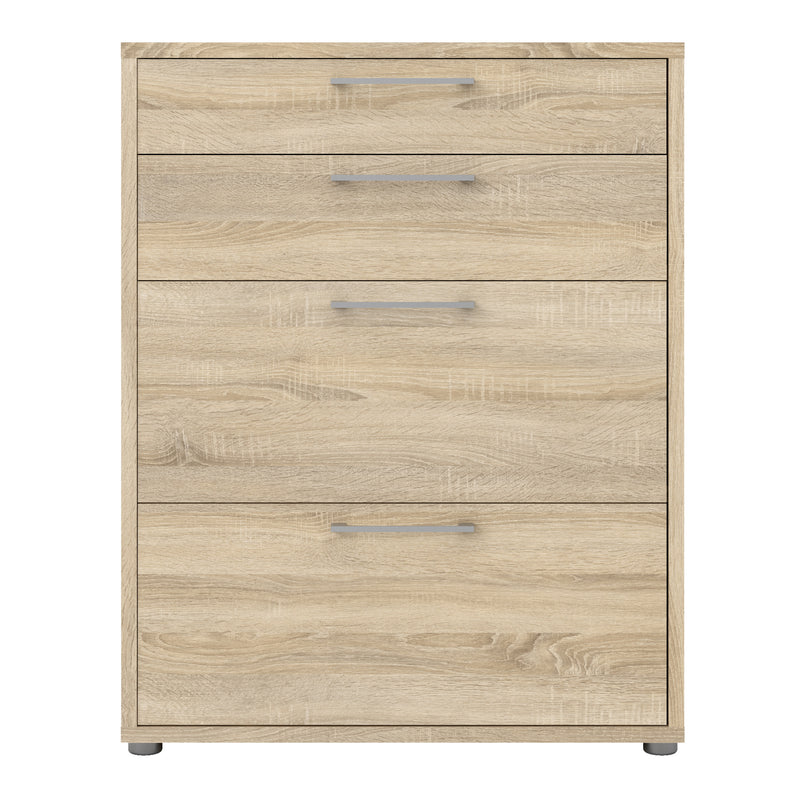 Prima Office Storage with 2 Drawers 2 File Drawers In Oak – image 2