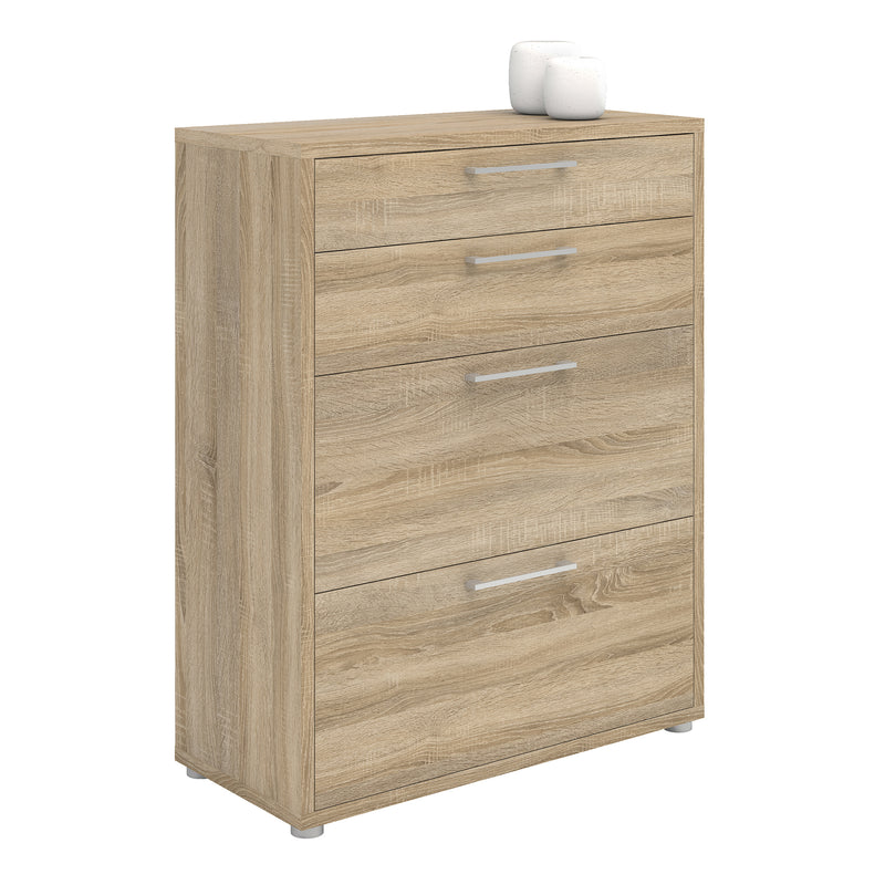 Prima Office Storage with 2 Drawers 2 File Drawers In Oak – image 7