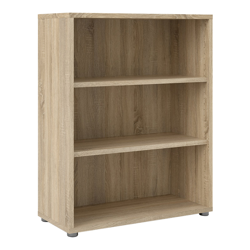 Prima Bookcase 2 Shelves Woodgrain – Oak – image 1