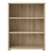 Prima Bookcase 2 Shelves Woodgrain – Oak – image 2