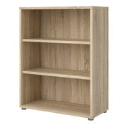 Prima Bookcase 2 Shelves Woodgrain – Oak – image 3