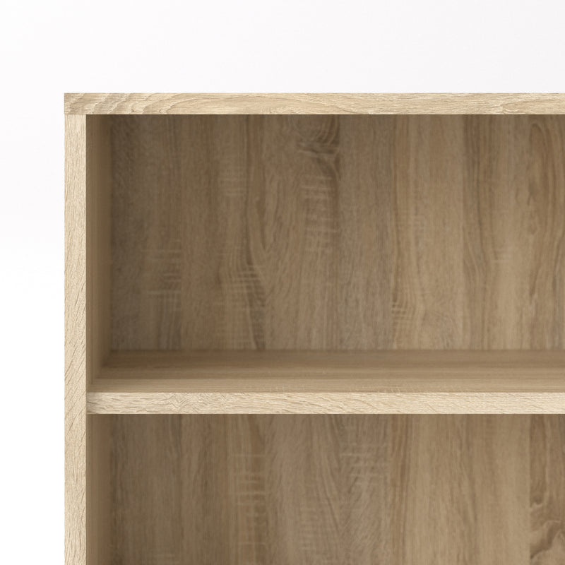Prima Bookcase 2 Shelves Woodgrain – Oak – image 5