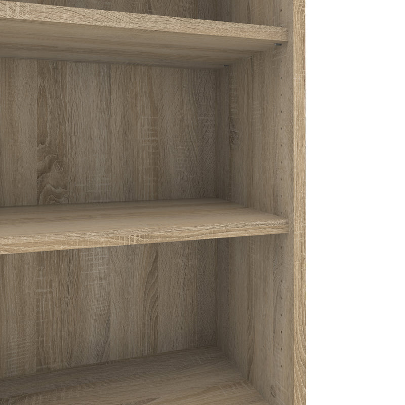 Prima Bookcase 2 Shelves Woodgrain – Oak – image 6