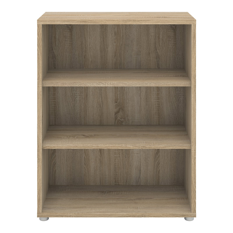 Prima Bookcase 2 Shelves Woodgrain – Oak – image 8
