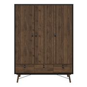 Ry Wardrobe 3 Doors 3 Drawers in Jackson – image 2