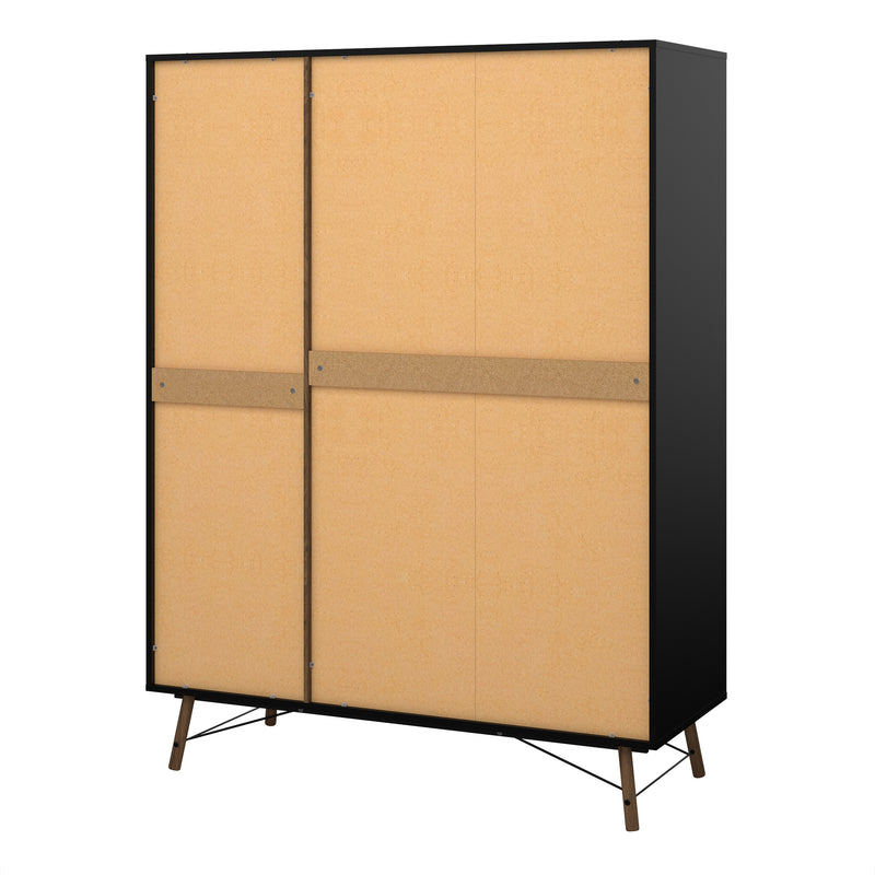 Ry Wardrobe 3 Doors 3 Drawers in Jackson – image 4