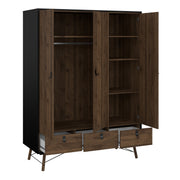 Ry Wardrobe 3 Doors 3 Drawers in Jackson – image 5