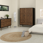 Ry Wardrobe 3 Doors 3 Drawers in Jackson – image 6