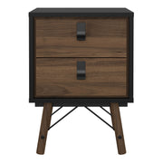 Ry Bedside Cabinet 2 Drawer – image 2